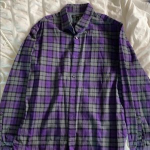 Banana republic men’s plaid shirt